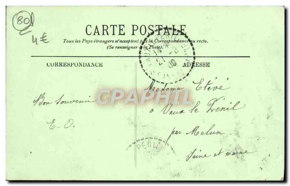 Abbeville — La Chiesa di San Vulfrano — LL - Verso