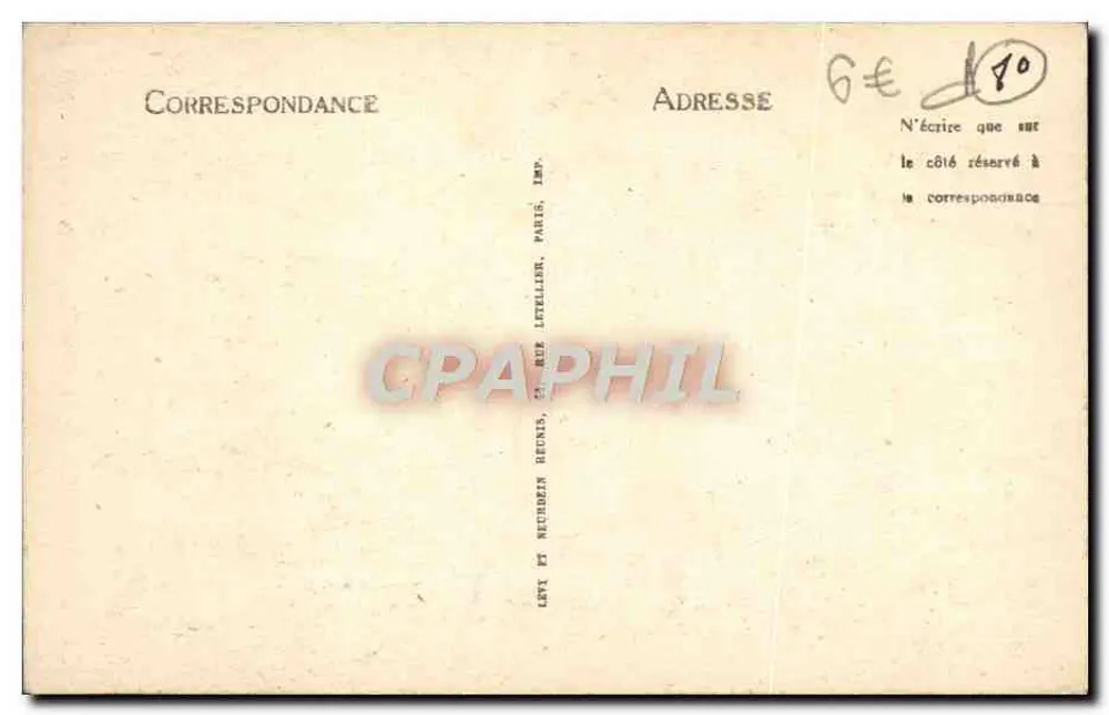 Abbeville — Igreja de São Jacó, a Fachada — ND - Verso