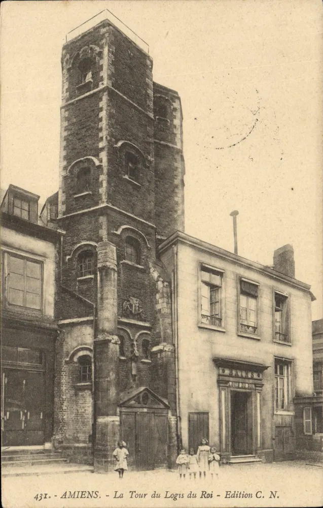 Amiens — La Tour du Logis du Roi — Édition C. N. - Vorderseite