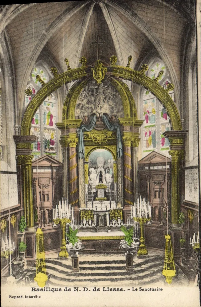 Basilika von N.-D. de Liesse — Der Heiligtum — Reproduktion verboten - Vorderseite