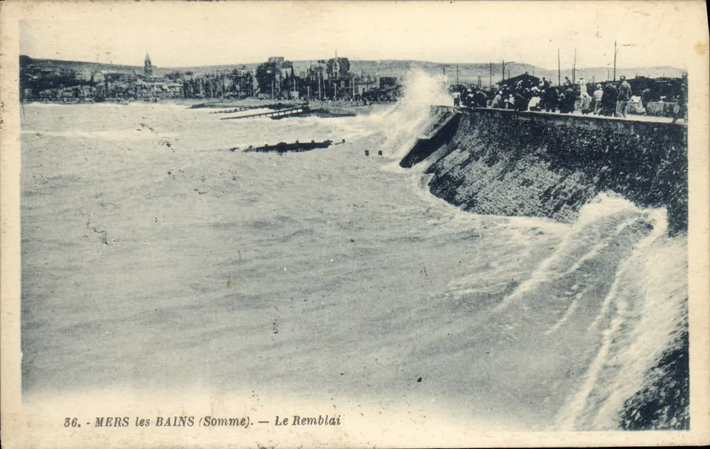 MERS les BAINS (Somme) — O Remblai - Frente
