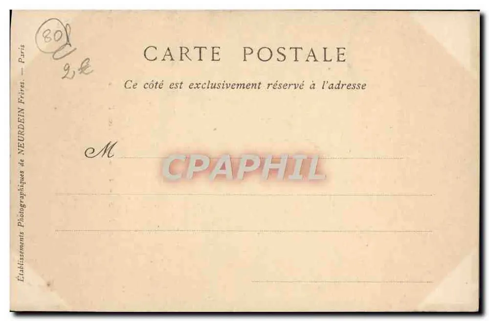 Amiens — Igreja de Saint-Rémy, a Abside — Collections ND Phot, n°77 - Verso