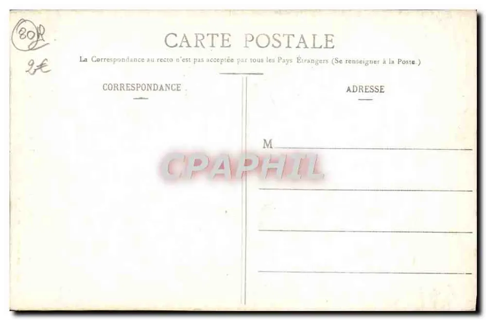 Amiens - Kathedrale - Der Retter der Welt — L. Caron, Fotoverlag, Amiens — Nr. 175 - Rückseite