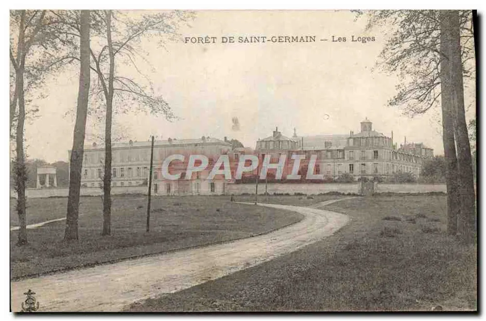 Floresta de Saint-Germain — Les Loges — Editor não identificado - Frente