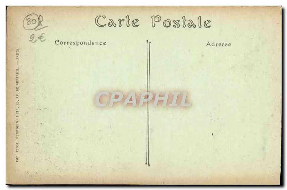 Amiens — A Abside da Catedral — Fot. de Brefuil - Verso