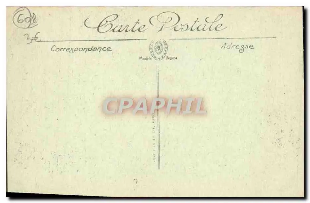 Beauvais — Beeld van Jeanne-Hachette — LL. - Achterkant
