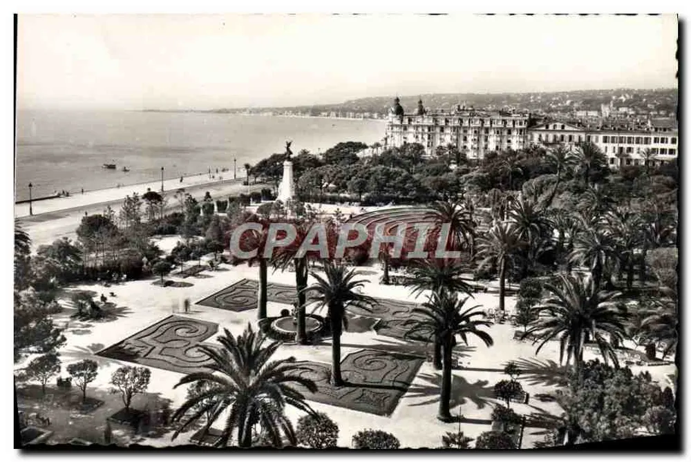 Nice — Albert-Gärten — Die Promenade des Anglais — L. GILLETTA & Cie - Vorderseite