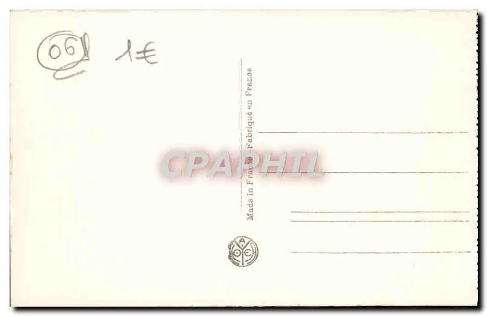 Nice - Les Rochers du Mont Boron — éditeur 3QN, n°9 - Achterkant