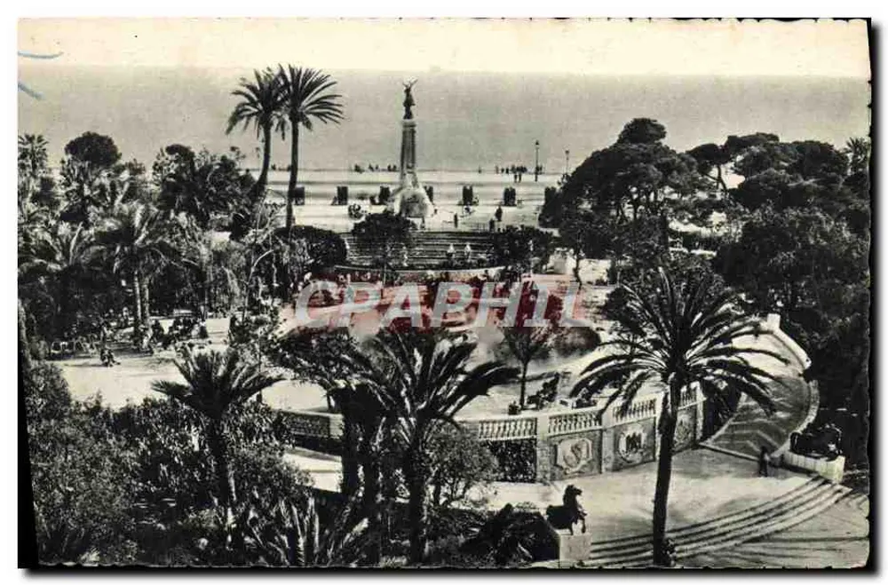 Albert-Gärten — Grüntheater — L. Gilletta et Cie, Nizza - Vorderseite