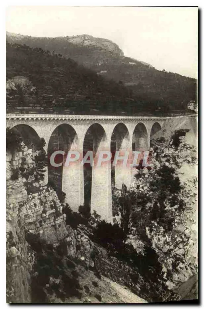 ईज़ के वियाडक — कोट ड'एज़र, ला मोयेन कॉर्निच — प्रकाशक लेवी और नौर्बेन, पेरिस - आगे