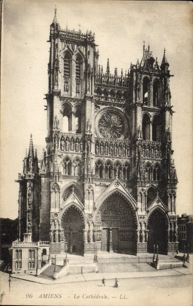 Amiens — A Catedral — LL. — n°96 - Frente