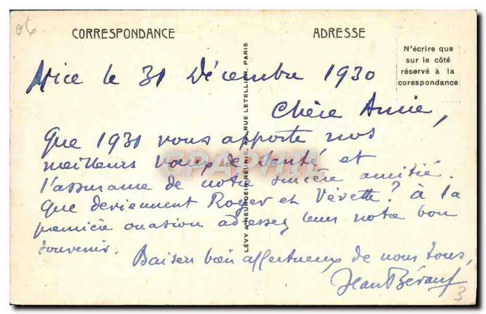 Antibes (Alpes-Maritimes) — Ansicht von der Pointe de l'Ilette — Verleger ND - Rückseite