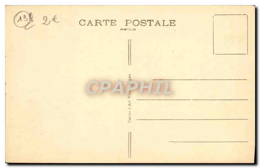 Saint-Rémy-de-Provence — Túmulo Romano — Edit Vial, Digne, n°38 - Verso