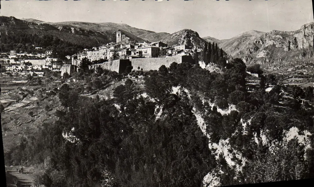 Saint-Paul (Alpes-Maritimes) — Vista geral tirada do Piol — Edições LE MENESTRAT - Frente