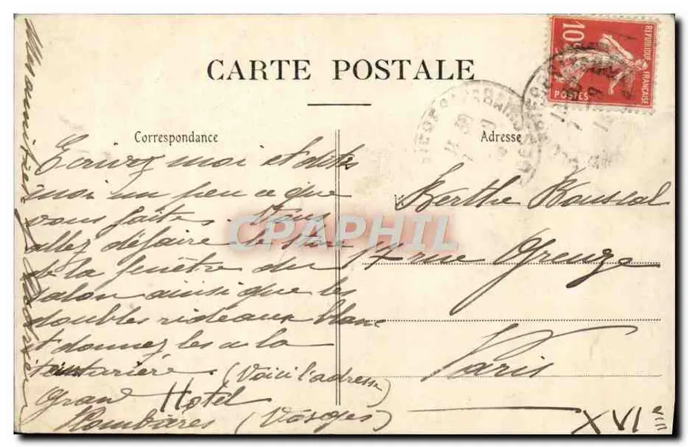 Plombières-les-Bains — Allgemeine Ansicht, vom Norden aus — Sammlung P. Duroch - Vermietungsbüro - Rückseite
