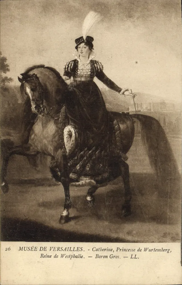 Museum von Versailles — Katharina, Prinzessin von Württemberg, Königin von Westphalen — Baron Gros — LL. — n°26 - Vorderseite
