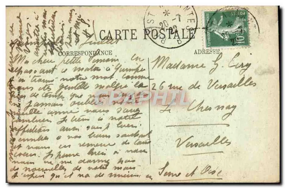Ambiente de Quimper — Capela da Mãe de Deus (século XV) — LL. - Verso