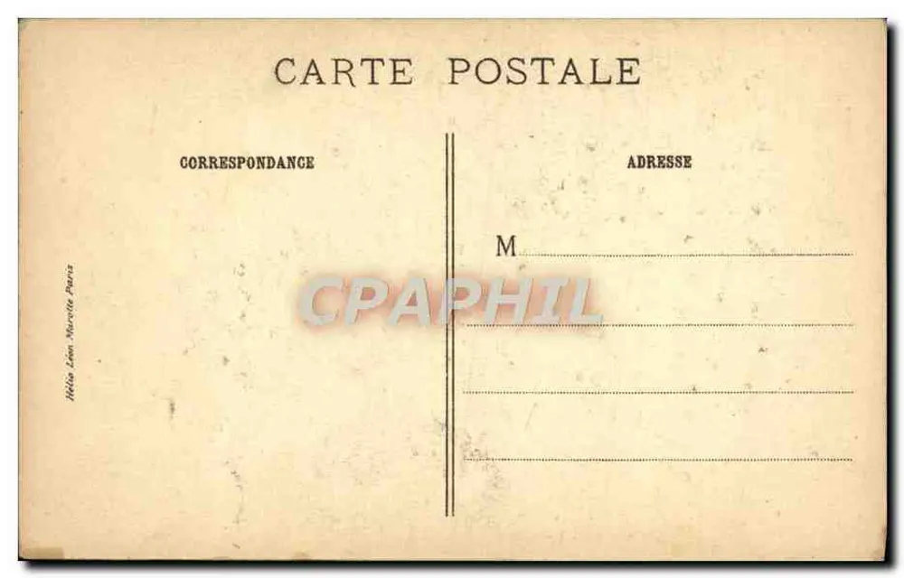 Diógenes — Museu de Saint-Quentin — J. E. Bulloz, Editor - Verso
