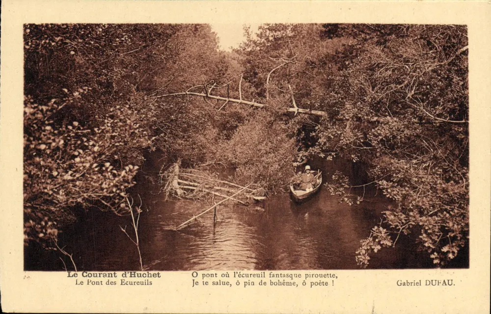 O Corrente de Huchet — O Ponte dos Esquilos — Gabriel Dufau - Frente