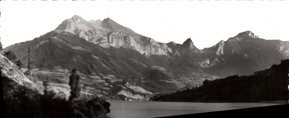 Corps (Isère) — See Sautet und die Obiou-Kette - Vorderseite