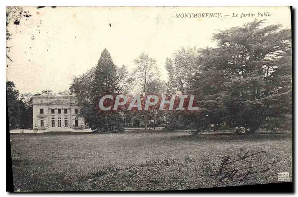 Montmorency — Il Giardino Pubblico - Recto