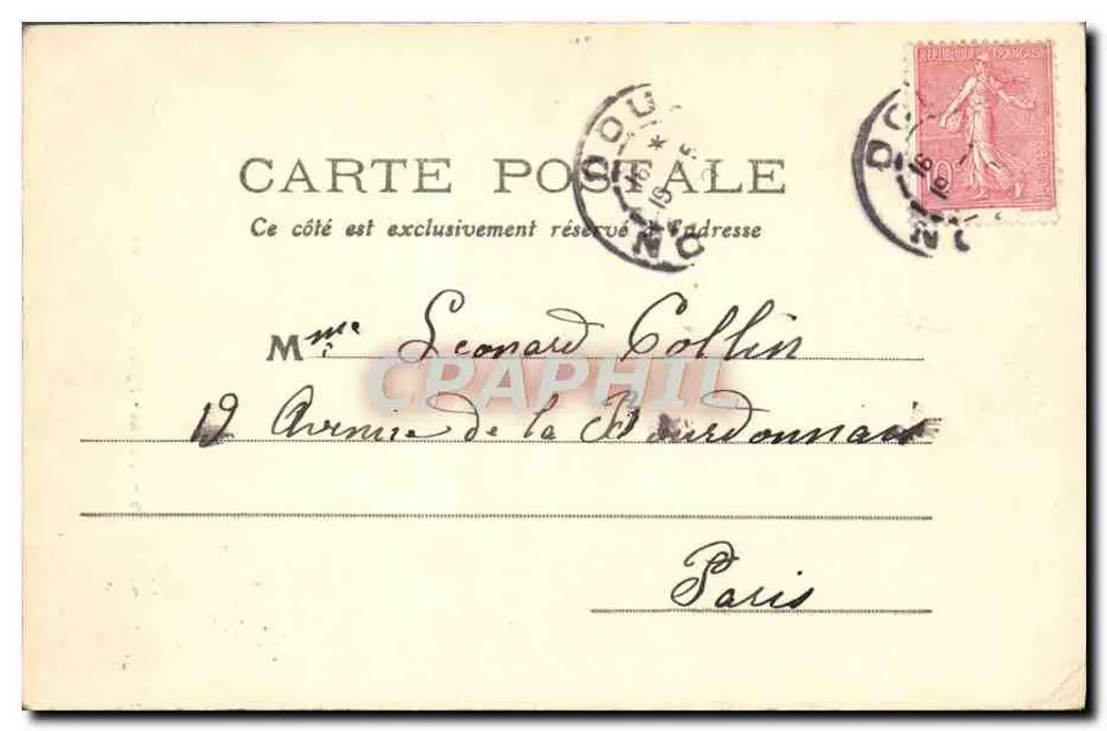 Douai — Igreja de São Pedro — A. Wacquez, Douai, n°26 - Verso