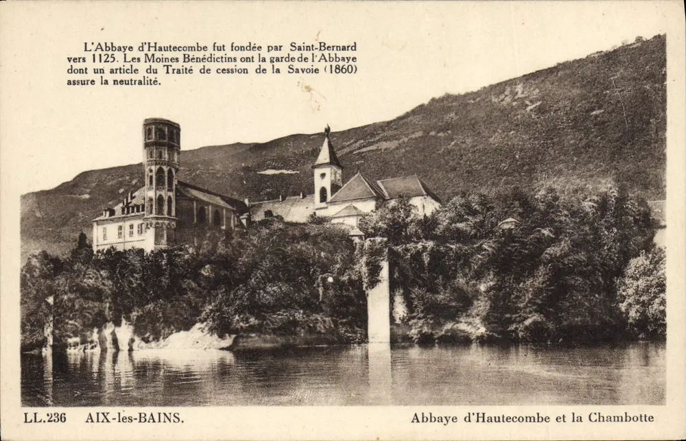 Abtei Hautecombe und die Chambotte — Aix-les-Bains — LL.236 - Vorderseite