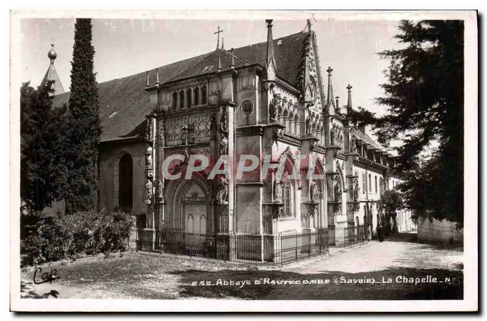 Abadia de Haute-Côme (Savoie) — A Capela — editor « REAL-PHOTO » Strasbourg - Frente