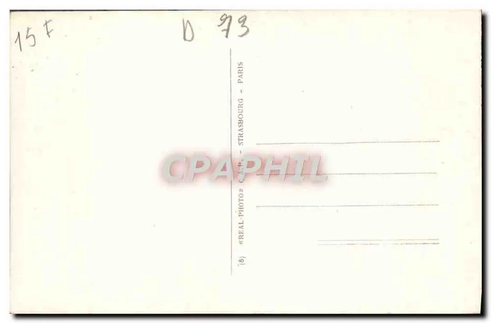 Abadia de Haute-Côme (Savoie) — A Capela — editor « REAL-PHOTO » Strasbourg - Verso