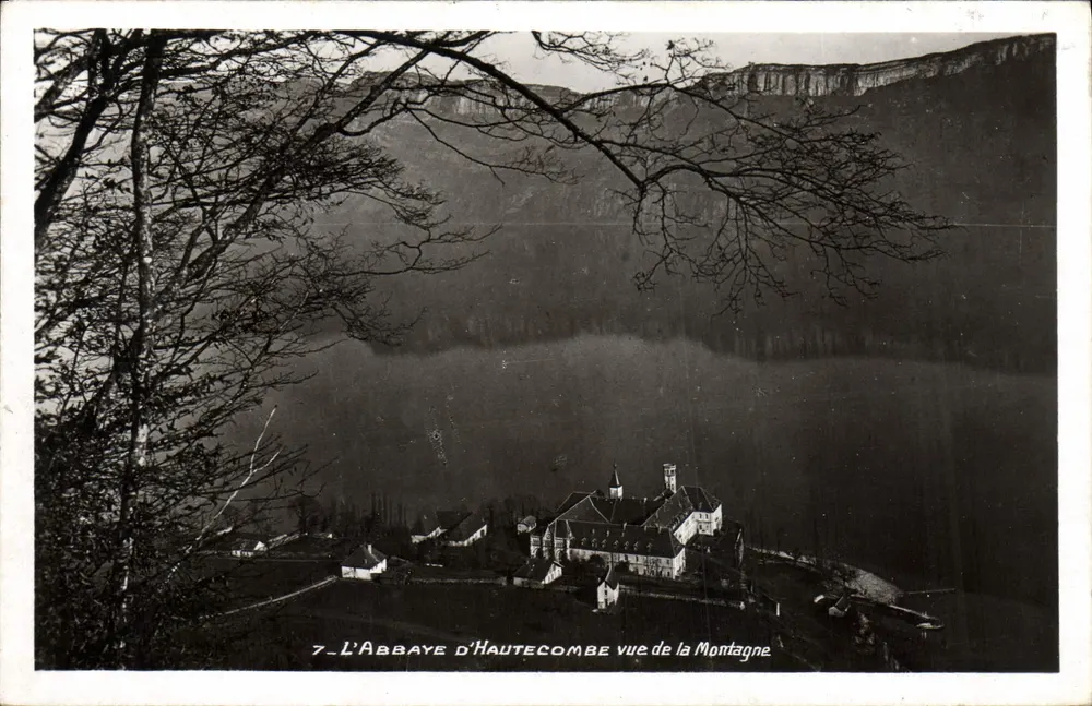 A Abadia de Hautecombe vista da Montanha — 7 — editor não identificado - Frente