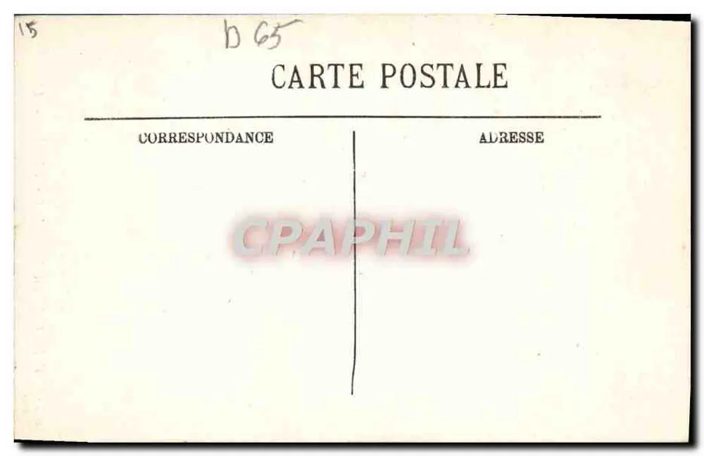 Env. de Cauterets — O Ponte da Espanha — LL. — N° 103 - Verso