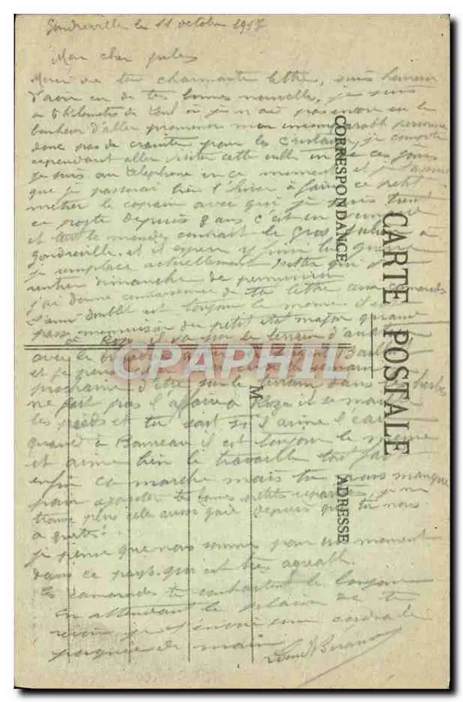 Die Pforte von Metz — Toul Pittoresque — Gerdolle et Briquet, Verleger, Toul - Nachahmung verboten - B-16 - Rückseite