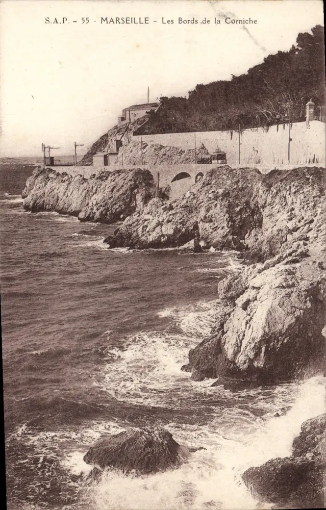 Marseille - Os Margens da Corniche — S.A.P. - 55 - Frente