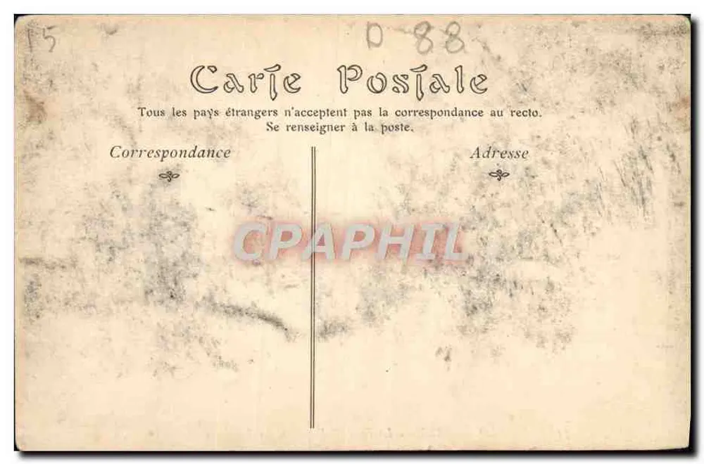 Plombières — La Feuillée Dorothée, les Tépules - Verso
