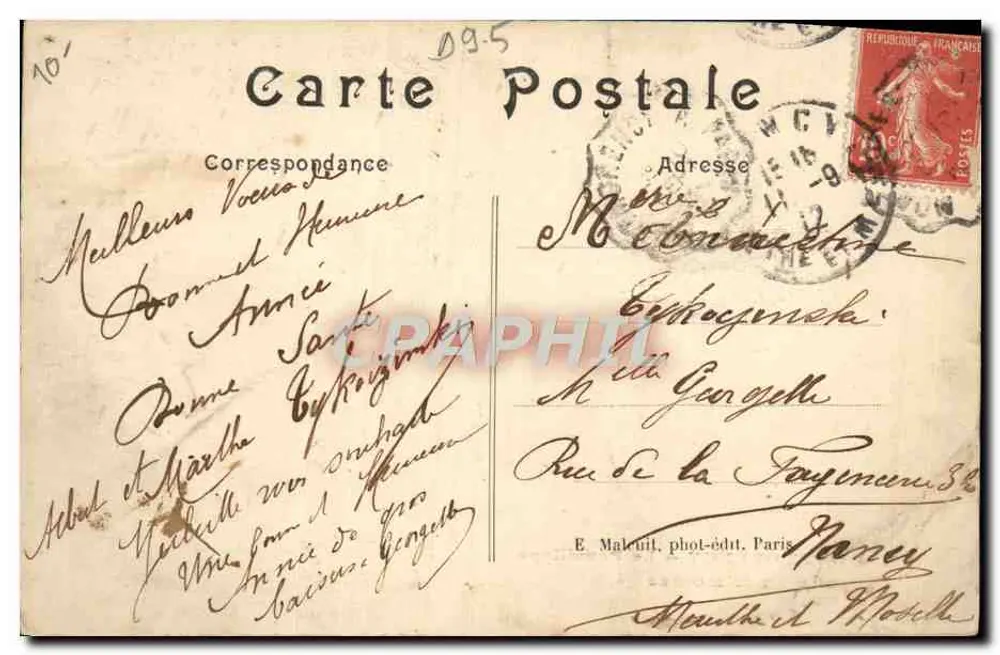 Montmorency — Der Moosbach — E.M. n°2690 - Rückseite