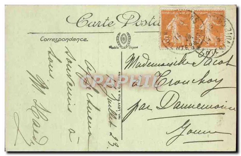 Thonon-les-Bains — Vale da Drance — LL. — Selecta - Verso
