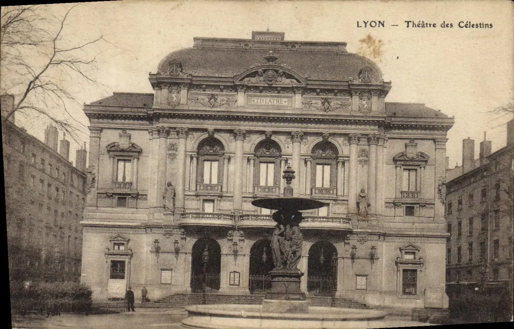 LYON — Teatro dos Célestins — editor B. Lyon - Frente
