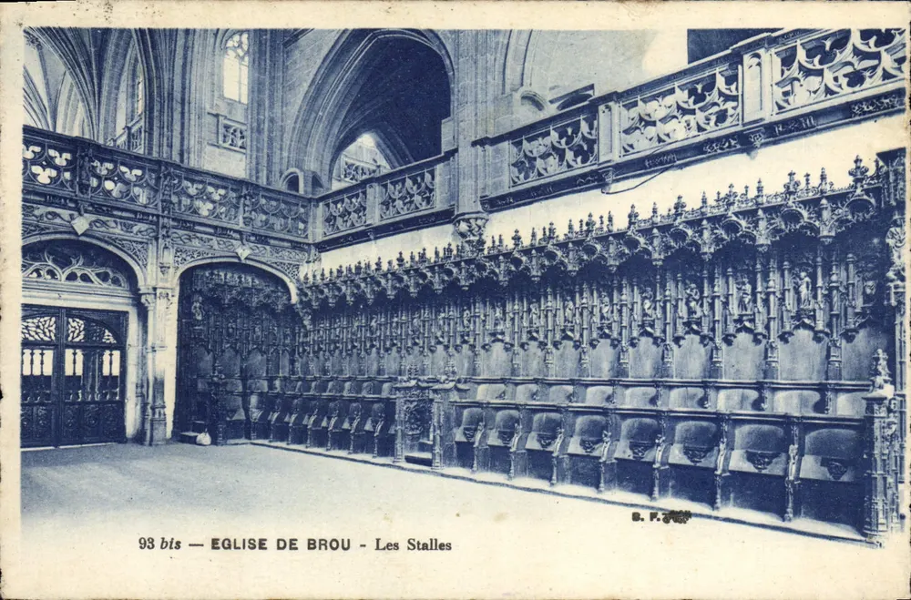 Igreja de Brou — As Stalles — B.P. 780 - Frente