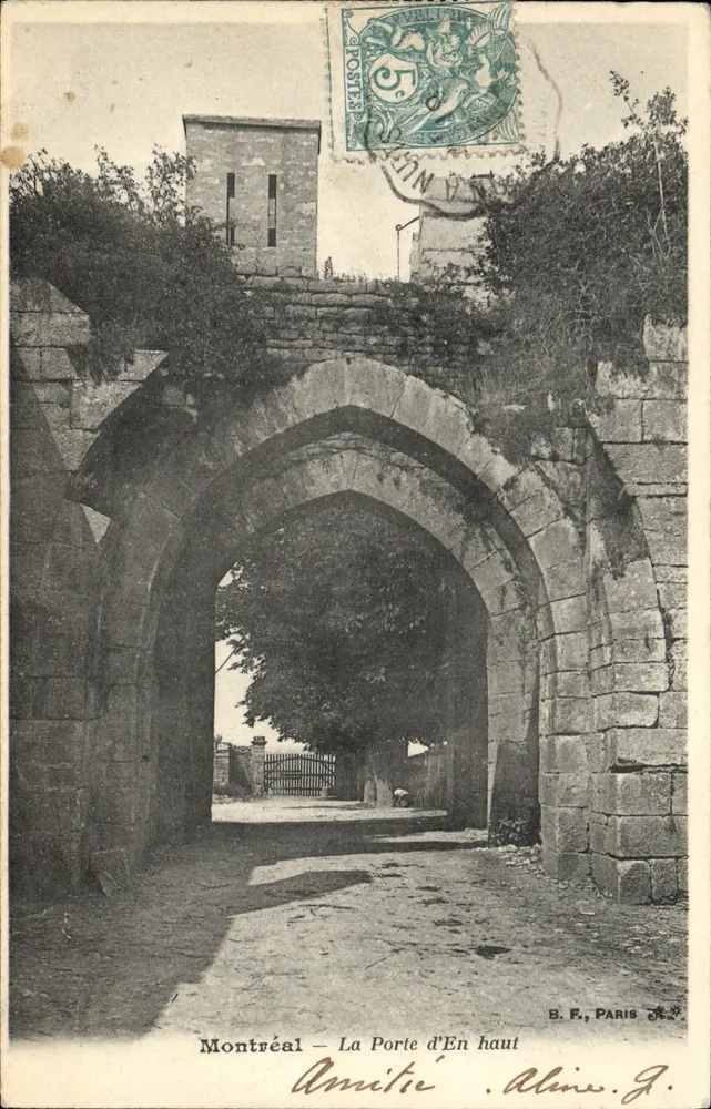 Montréal — A Porte d'En haut — B.F. Paris - Frente