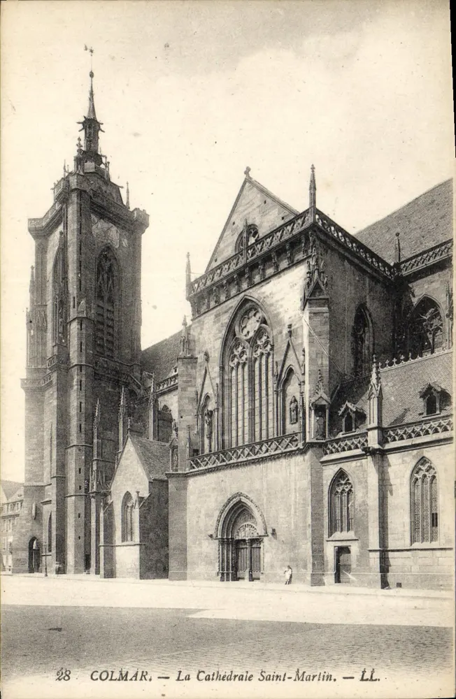 Colmar — A Catedral São Martinho — LL. N° 28 - Frente
