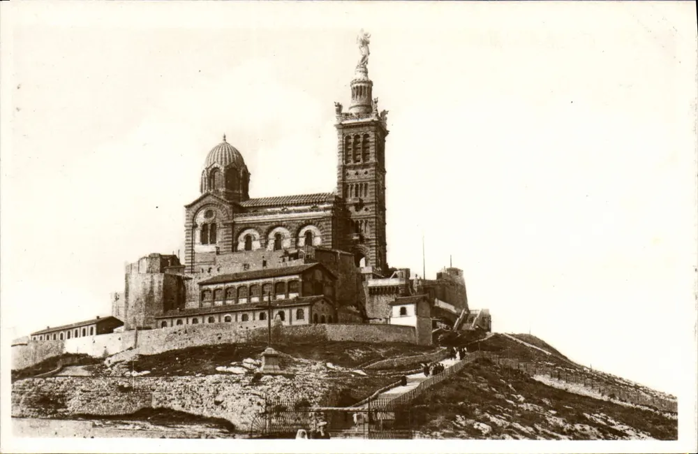 Marseille — Notre-Dame de la Garde — editor LL - Frente