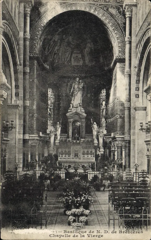 Basilique de N.D. de Brébières — Chapelle de la Vierge — éditeur imprimeur non visible, n°41 - Vorderseite
