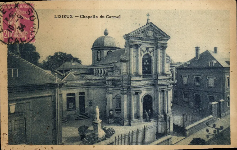 Lisieux — Capela do Carmo — Editor 'La Roseale' - Frente