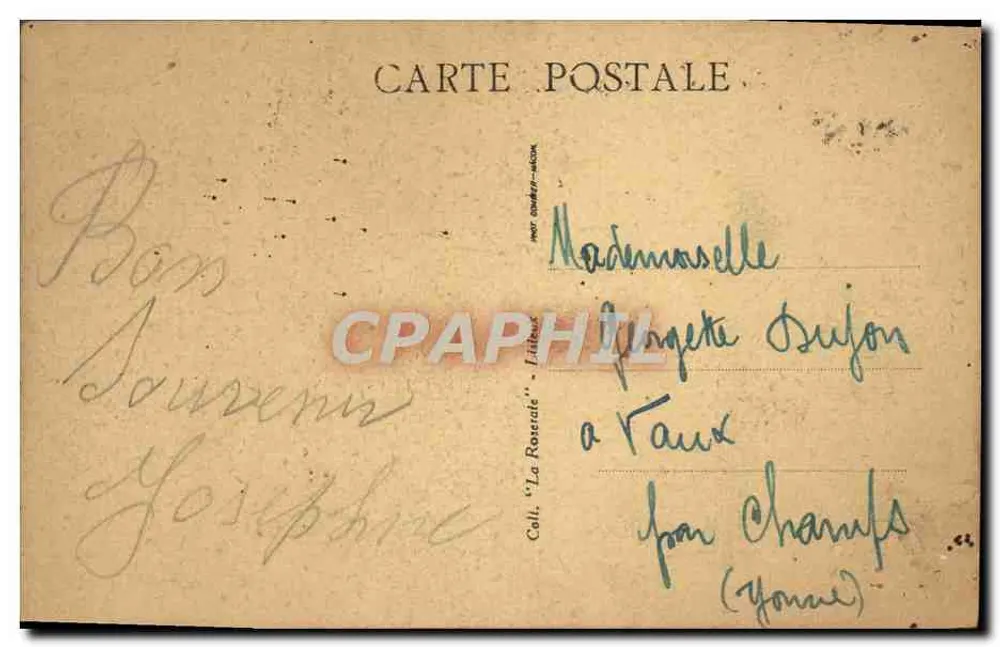 Lisieux — Capela do Carmo — Editor 'La Roseale' - Verso