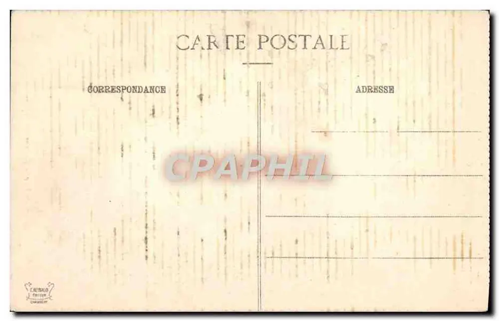 Gorges du Fier - Das Meer der Felsen — Verlag L. Retraço, Paris - Rückseite