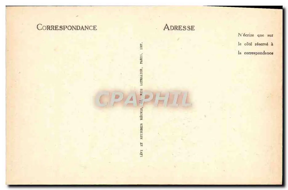 Auxerre — O Hotel das Correios (Gautier, Arq.) — LL - Verso