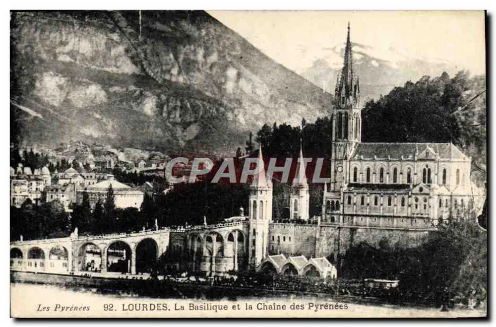 Lourdes. Die Basilika und die Pyrenäen — Ausgabe: Grand-Paysia de la Chapelle - Vorderseite