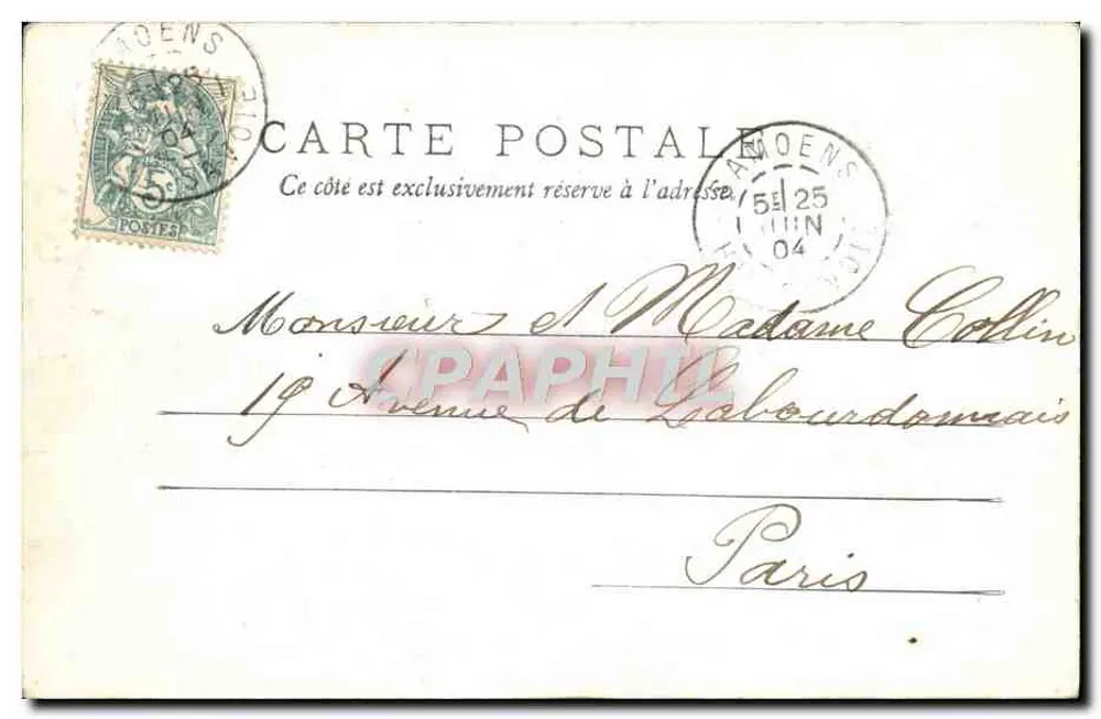 Rodovia de Sixt, o Grenairon — Vista montanhosa nevada — Pittier, Fot. edit. Annecy, n° 744 - Verso