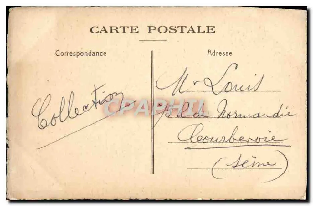 Les Andelys — Kirche Notre-Dame — Haupteingang, 13. Jahrhundert — Ferjus-Caron, Verleger, Les Andelys - Rückseite