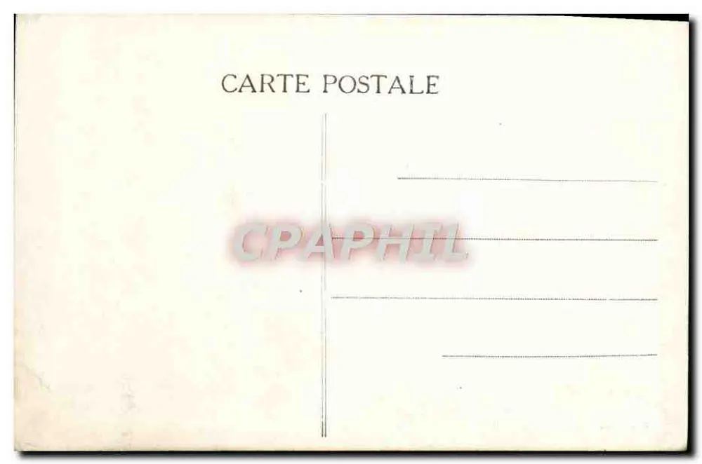 Environs de SENLIS — Castelo de OGNON — Editado por J. B. - Verso